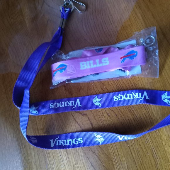 NFL Vikings/Bills Lanyards - Picture 2 of 2